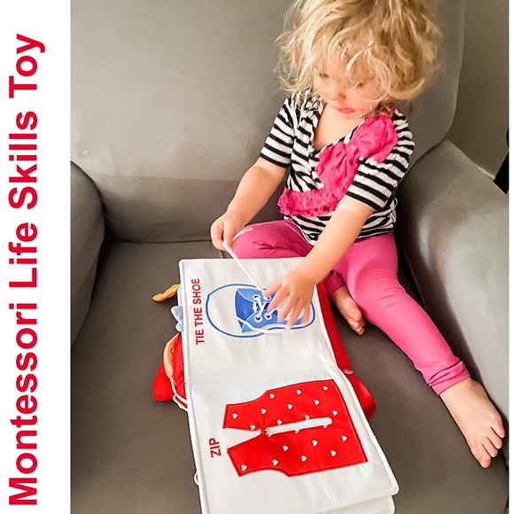 NEW  Quiet Book for Toddlers - Montessori Toys - Picture 5 of 8